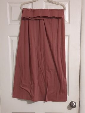 Women’s Maxi Skirt - Dusty Rose